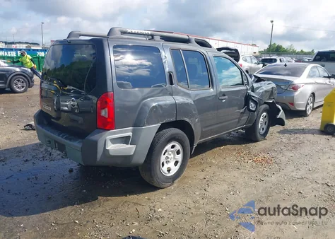 2007 Nissan Xterra X из США, поврежденный, VIN 5N1AN08U17C545481
